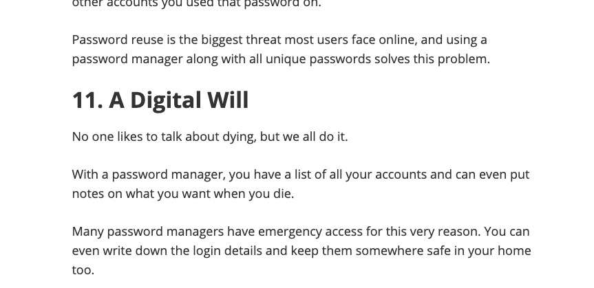 9 reasons to use a corporate password manager